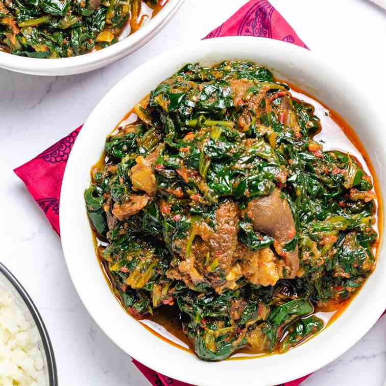 Nigerian Spinach Stew