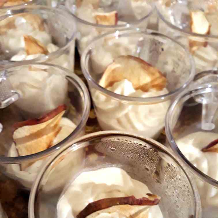 Apple Cream Cheese Mousse