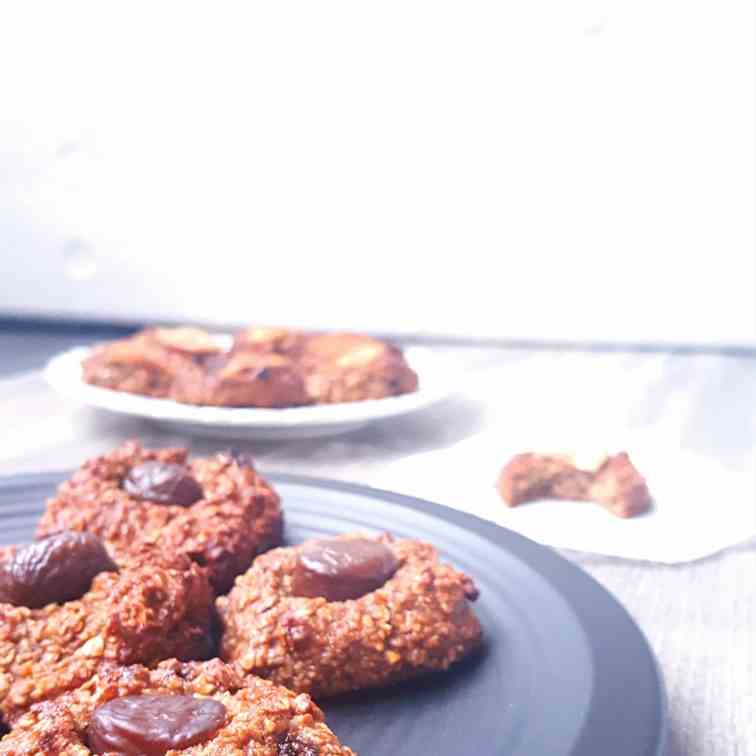 Banana vegan cookies