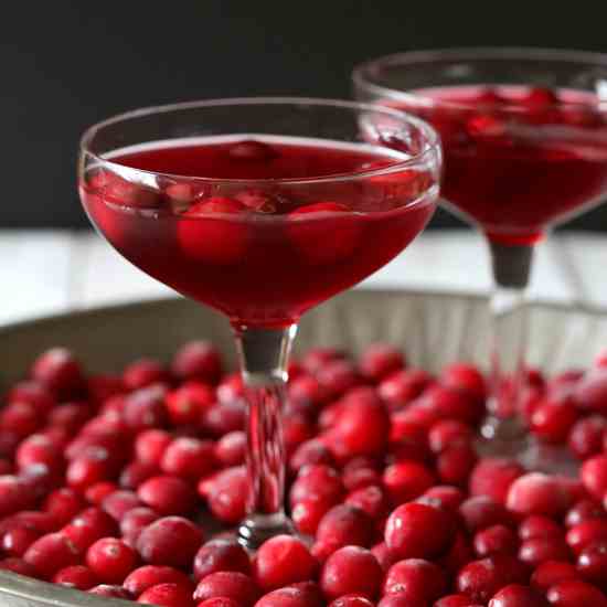 Cranberry Gimlet