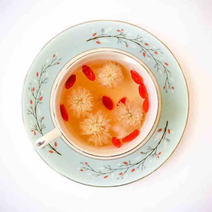 Chinese Chrysanthemum Goji Berry Date Tea