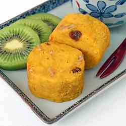 Steamed Kabocha Cake