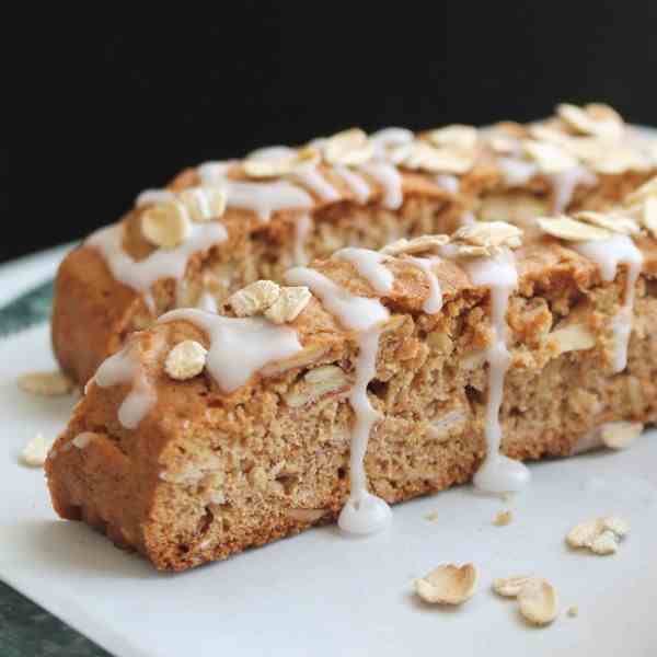 Cinnamon Honey Oatmeal Biscotti