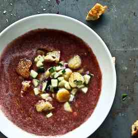 Stonefruit Gazpacho