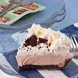 Rocky Road Brownie Ice Cream Pie