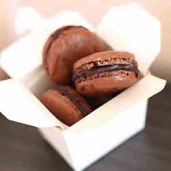 Chocolate Macarons