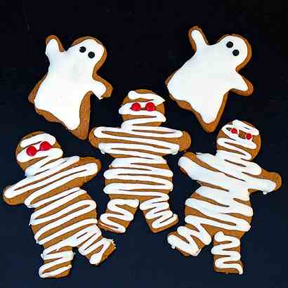 Halloween Gingerbread Cookies