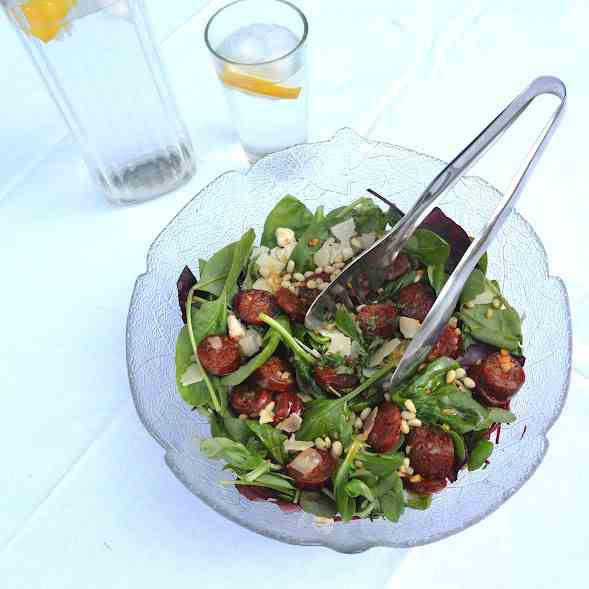 Leafy Pesto Salad