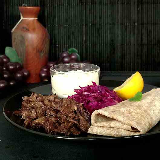 Braised Lamb Shawarma