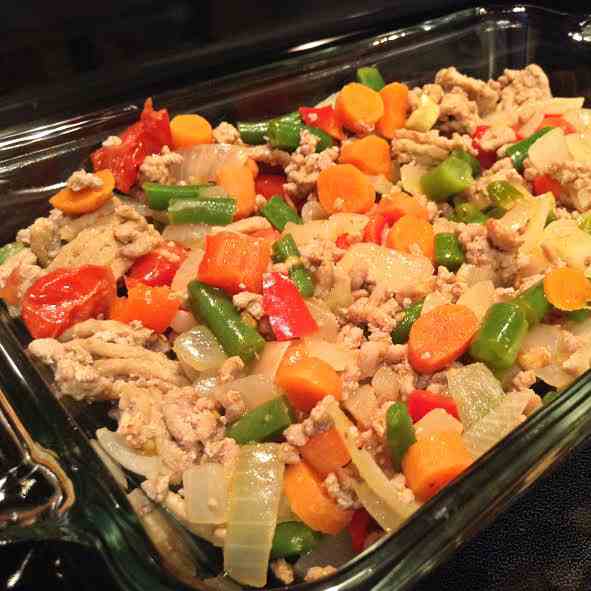 Turkey Vegetable Medley