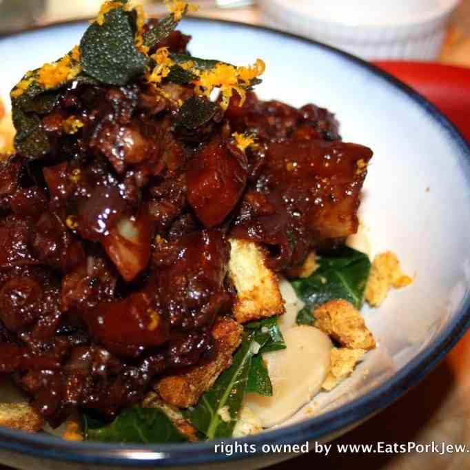 Golden Globes Braised Short Ribs w-Quatre