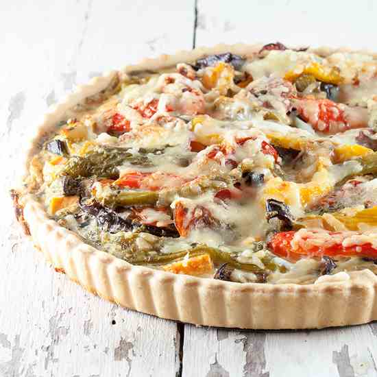 Vegetarian quiche