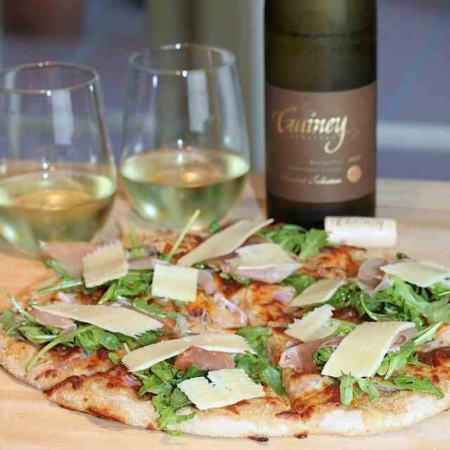 Prosciutto Arugula Pizza