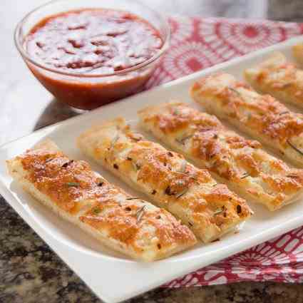 Cheesy Bread Strips