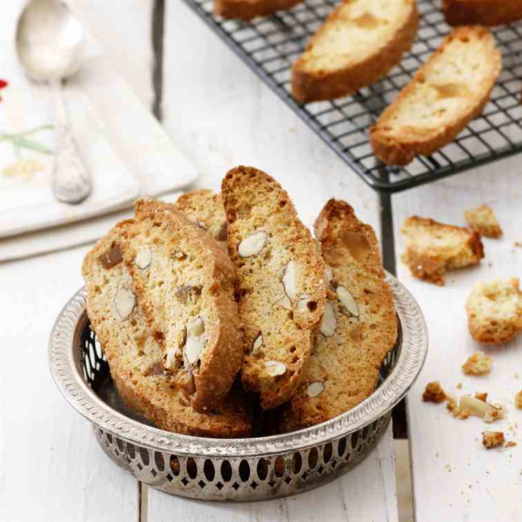 Orange, Almond and Ginger Cantuccini