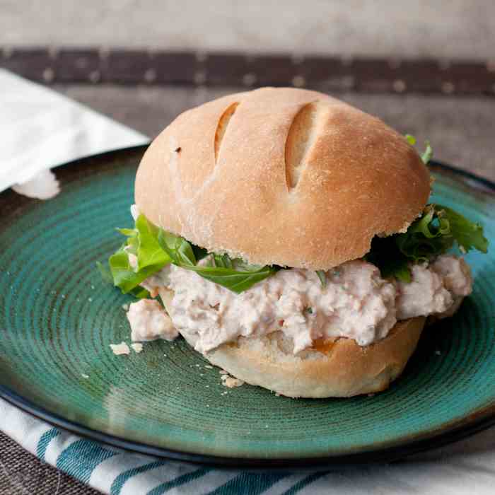 Salmon Salad Sandwich