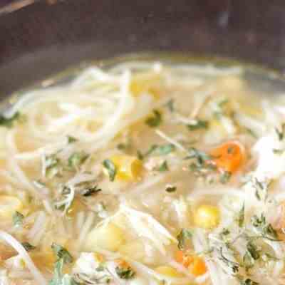 Chicken Corn Soup Recipe