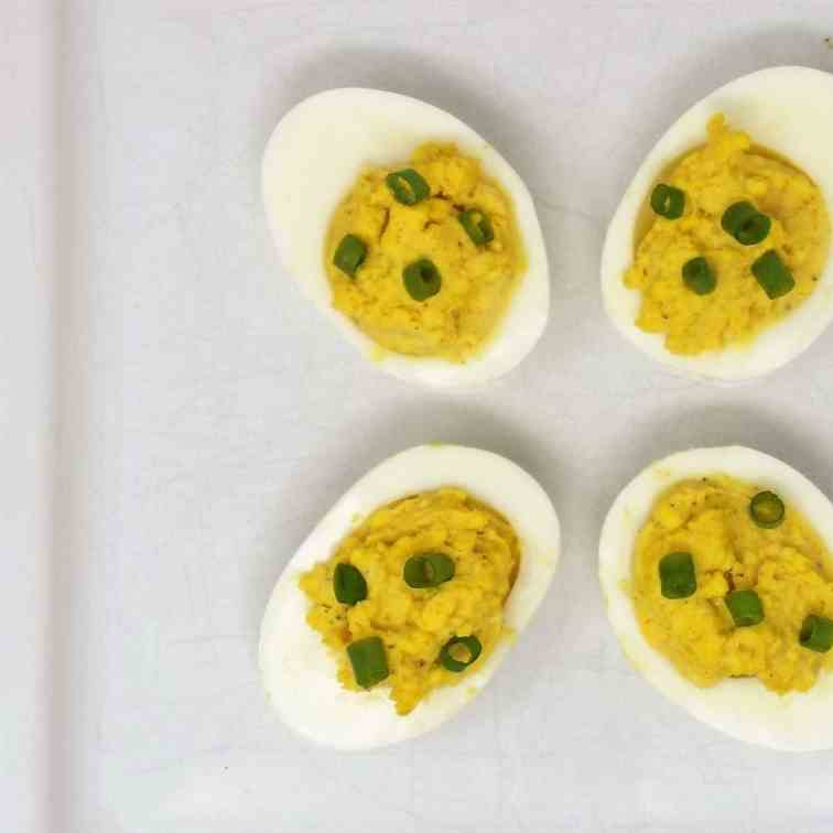 Curry Deviled Eggs