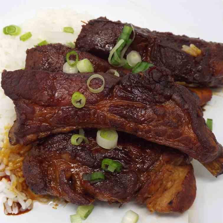 Japanese Style Braised Pork Ribs