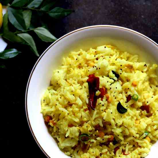 Lemon rice