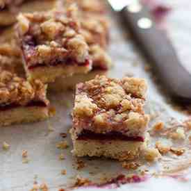 Sour Cherry Crumb Bars