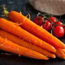 Ginger and Orange Carrots
