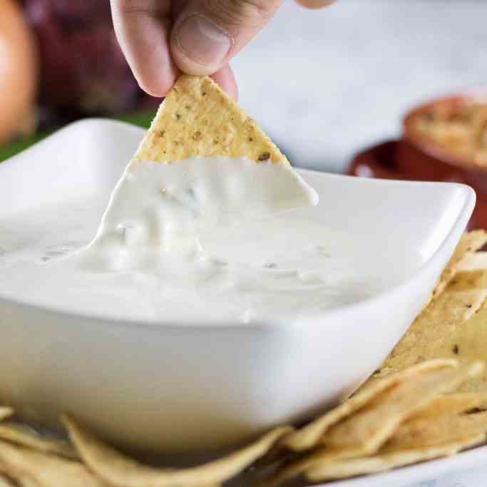 Vegan White Queso