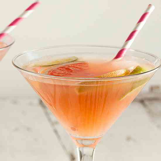 Spicy grapefruit cocktail