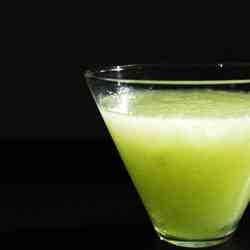 Honeydew Juice with Gelatin