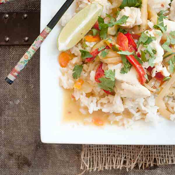 Easy Coconut Thai Fish