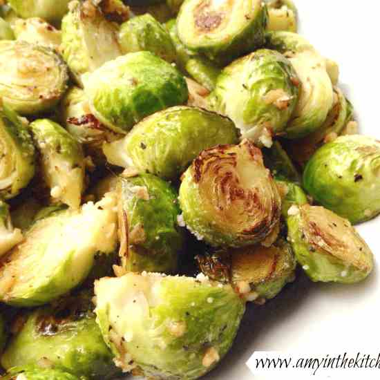 Brussel Sprouts with garlic