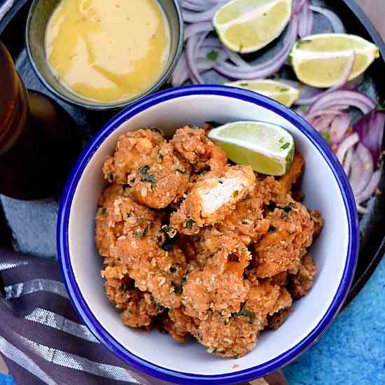 Chili Garlic Chicken Bites