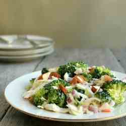 Broccoli and Slaw Salad