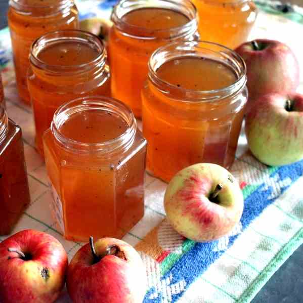 Apple Jelly Jam with Booze