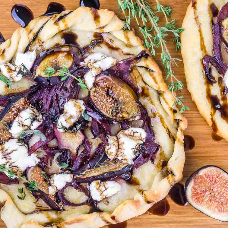 Fig and Goat Cheese Flatbread