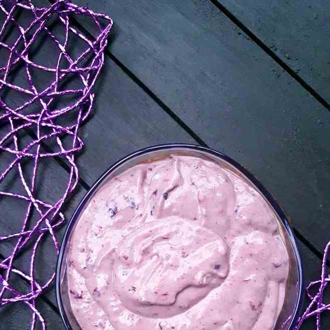 Blueberry pudding