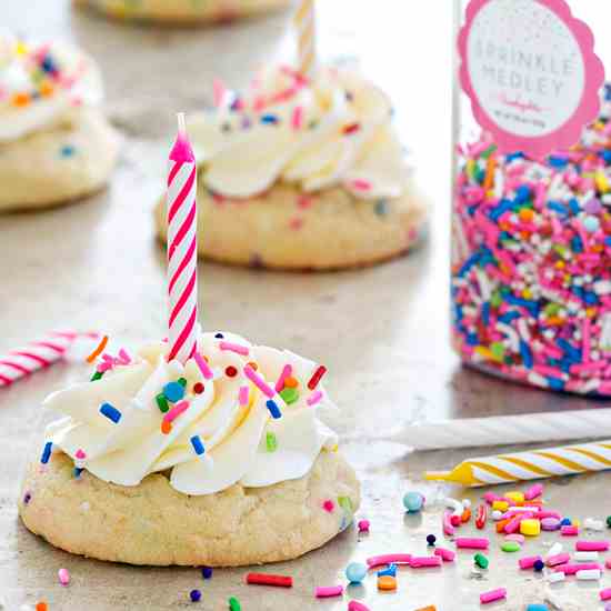 Birthday Cake Cookies