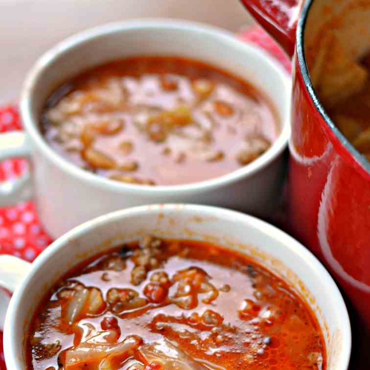 Cabbage Roll Soup