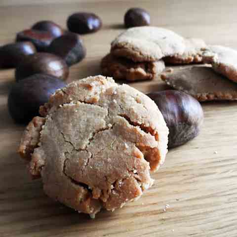 Chestnut cookies