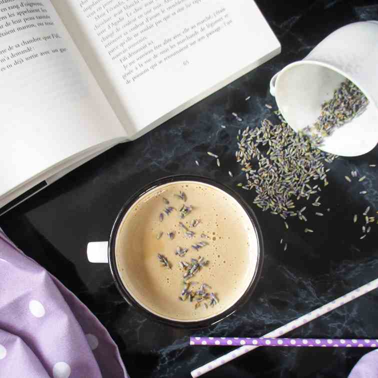 Lavender latte