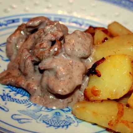 Drunken Beef with Potatoes