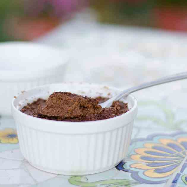 5-Minute Chocolate Pumpkin Pie