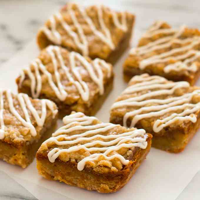 Shortbread Pumpkin Pie Bars