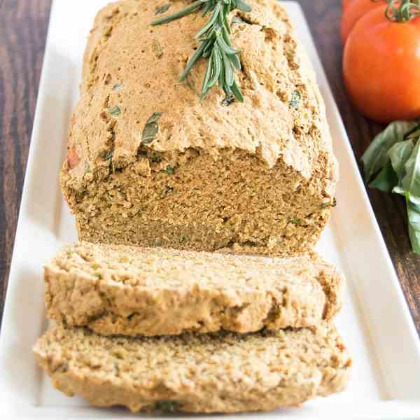 Tomato Herbed Spelt Bread