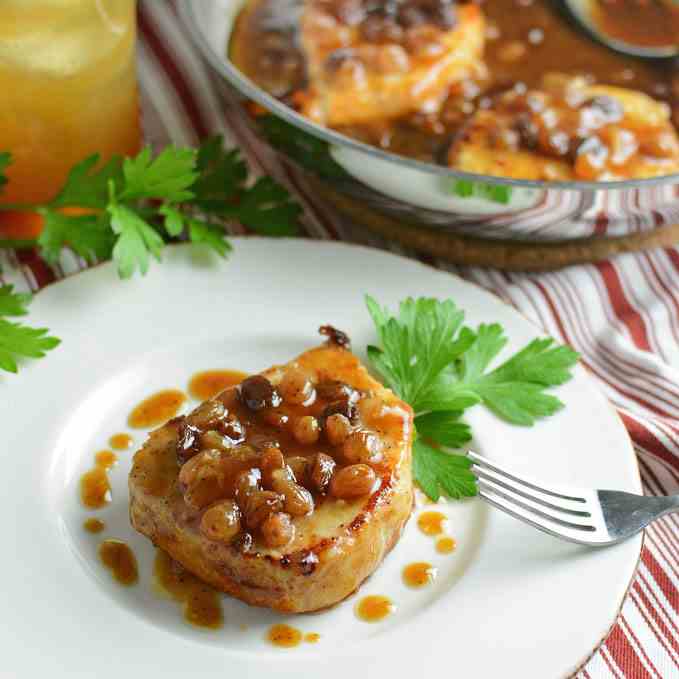 Apple Cider Pork Chops