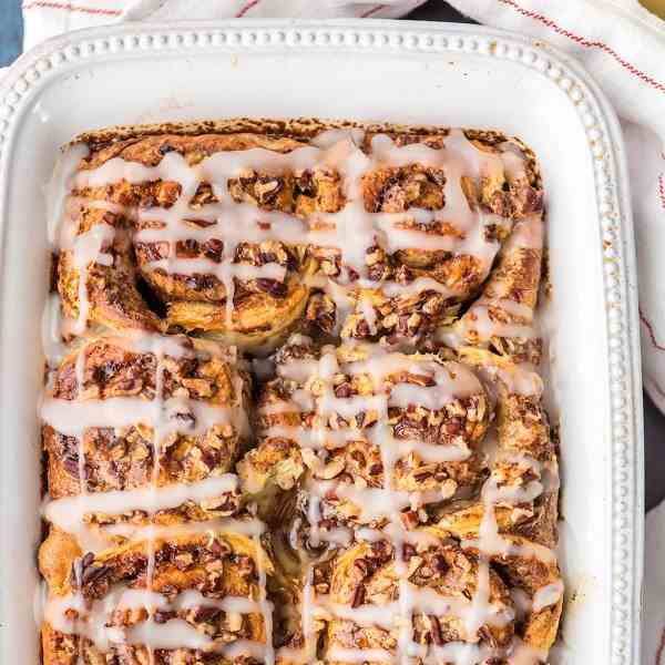 Cinnamon Roll French Toast Bake