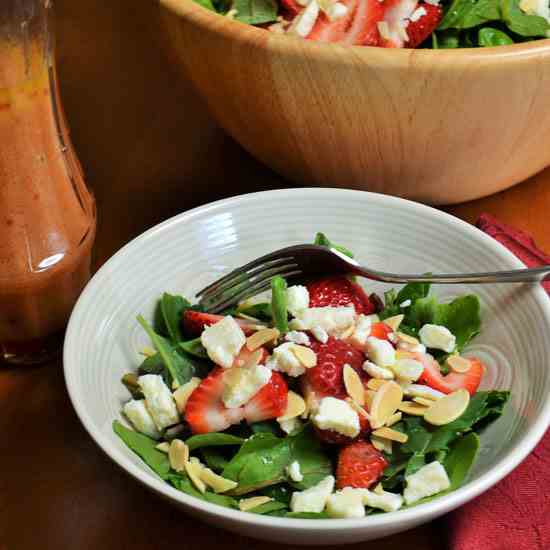 Strawberry Spinach Salad