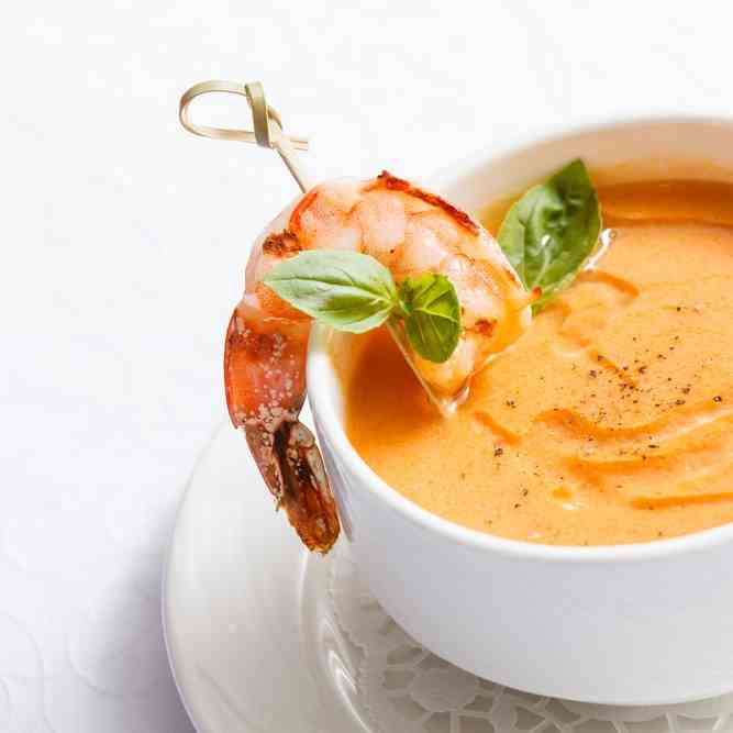 Whole30 Prawn Cocktail Soup Maker Soup