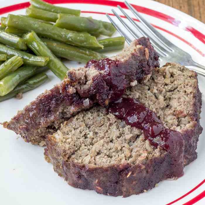 Cherry Glazed Meatloaf