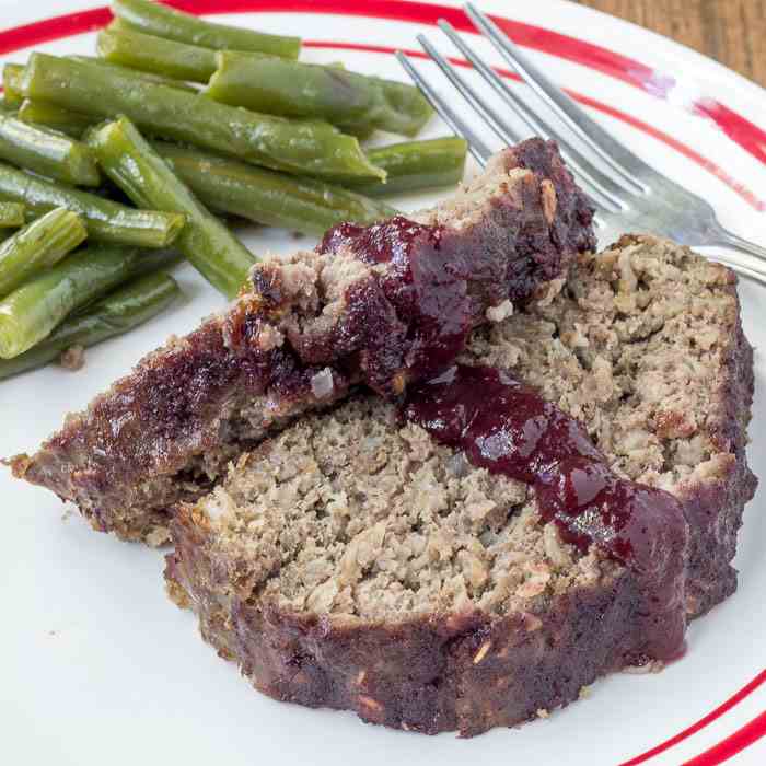 Cherry Glazed Meatloaf